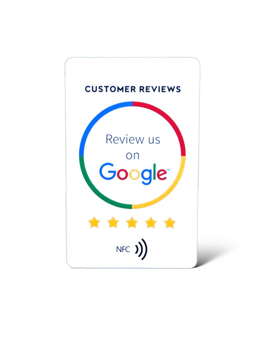 Google Reviews Card NFC Tag